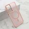 Futrola SILKY MAGSAFE II - Samsung A556 Galaxy A55 5G roze (MS).