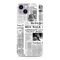 Silikonska futrola ultra tanka (skin) PRINT CLEAR - iPhone 14 Plus (6.7) ND0294 (MS).