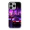 Silikonska futrola ultra tanka (skin) PRINT CLEAR NEON WAVE - iPhone 14 Pro (6.1) NW03 (MS).
