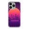 Silikonska futrola ultra tanka (skin) PRINT CLEAR NEON WAVE - iPhone 14 Pro (6.1) NW04 (MS).