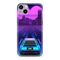 Silikonska futrola ultra tanka (skin) PRINT CLEAR NEON WAVE - iPhone 14 Plus (6.7) NW02 (MS).