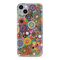 Silikonska futrola ultra tanka (skin) PRINT CLEAR - iPhone 14 Plus (6.7) ND0290 (MS).