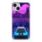 Silikonska futrola ultra tanka (skin) PRINT CLEAR NEON WAVE - iPhone 14 (6.1) NW02 (MS).