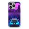 Silikonska futrola ultra tanka (skin) PRINT CLEAR NEON WAVE - iPhone 14 Pro (6.1) NW02 (MS).