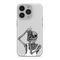 Silikonska futrola ultra tanka (skin) PRINT CLEAR - iPhone 14 Pro (6.1) ND0302 (MS).