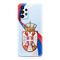 Silikonska futrola ultra tanka (skin) PRINT CLEAR - Samsung A235 Galaxy A23 SRB12 (MS).