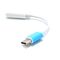 Adapter 3.5mm na Type C beli digital IC - DAC (MS).