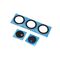 Staklo kamere - Samsung G998 Galaxy S21 Ultra black (crni) (set 5 stakla) (Original Material) (MS).