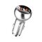 Auto punjac Moxom KC-13 2xUSB QC3.0 36W Type C sivi (MS).