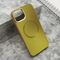 Futrola COLOR METAL MagSafe - iPhone 14 (6.1) zlatna (MS).