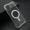 Futrola CRASHPROOF MAGNETIC CONNECTION - iPhone 15 Plus providna (bela) (MS).