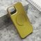 Futrola COLOR METAL MagSafe - iPhone 13 (6.1) zlatna (MS).