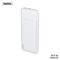 Back up baterija REMAX Lango RPP-96 2USB 10000mAh bela.