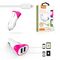 Auto punjac LDNIO C332 dual USB 3.4A sa iPhone lightning kablom pink.
