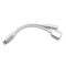 Iphone lightning adapter - slusalice i punjenje srebrni.