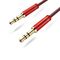 Audio kabl LDNIO LS-Y01 Aux 3.5mm crveni 1m.