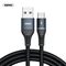 Data kabl REMAX Colorful RC-152a Type C crni 1m.
