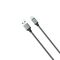 Data kabl LDNIO LS441 iPhone lightning sivi 1m.