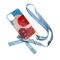 Futrola Fashion Strap Glitter - iPhone 11 Pro Max 6.5 plava.