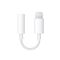 Adapter iPhone lightning na 3.5mm - slusalice beli.