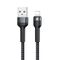 Data kabl REMAX RC-124i 2.4A iPhone lightning crni.