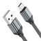 Data kabl LDNIO LS432 micro USB sivi 2m.