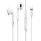 Slusalice EL01 - iPhone lightning bele.