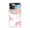 Silikonska futrola PRINT - iPhone 13 Pro Max 6.7 Pink Flamingos.