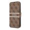 Futrola na preklop Guess Bk Pu 4G Stripe - iPhone 13 braon (GUBKP13M4GDBR).