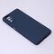 Silikonska futrola Teracell Giulietta - Motorola Moto G22 mat tamno plava.