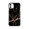 Silikonska futrola PRINT - iPhone 11 6.1 All black (crni).