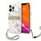 Futrola Guess Marble Strap - iPhone 13 Pro siva (GUHCP13LKMABGR).