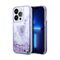 Futrola Guess Hc Liquid Glitter Triangle Translucent - iPhone 14 Pro ljubicasta(GUHCP14LLFCTPU).