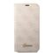 Futrola Guess BT PC/TPU 4G PU Script Metal - iPhone 14 Pro pink (GUBKP14LHG4SHP).