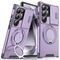 Futrola CamShield Ring stand - Samsung S928B Galaxy S24 Ultra ljubicasta.