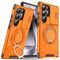 Futrola CamShield Ring stand - Samsung S928B Galaxy S24 Ultra narandzasta.