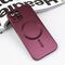 Futrola Magsafe Chrome - iPhone 15 6.1 bordo.