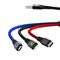 Data kabl KONFULON DC08, 2.4A, 3u1 USB na micro, lightning, Type C 1.2m.