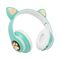 Bluetooth slusalice Cat Ear JST-28 mint.
