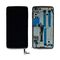 LCD displej (ekran) - Alcatel idol 4/OT-6055+touch screen crni+frame zlatni.