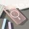 Futrola Magsafe mat PC - Samsung S931 Galaxy S25 roze.