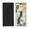 LCD displej (ekran) - Samsung N970F/Galaxy Note 10 + touchscreen + frame Aura white (beli) Service Pack ORG/GH82-20817B.