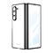 Futrola COLOR LINE - Samsung Galaxy Z Fold 6 5G crna (GKK case) (MS).