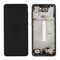 LCD displej (ekran) - Samsung A336/Galaxy A33 5G + touchscreen + frame black (crni) Service Pack ORG/GH82-28143A.