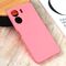 Silikonska futrola Teracell Giulietta - Xiaomi Redmi 13C mat roze.