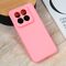 Silikonska futrola Teracell Giulietta - Xiaomi 14 Pro mat roze.