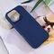 Futrola Teracell Soft Velvet - iPhone 16 Pro tamno plava.
