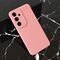 Silikonska futrola Teracell Giulietta - Samsung S931 Galaxy S25 mat tamno roze.