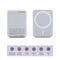 Univerzalna Back Up Baterija prenosiva baterija Magsafe REMAX RPP-509 Fantasy Series PD 20W + Wireless 15W Fast Charging 5000mAh beli.