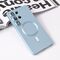 Futrola Magsafe Chrome - Samsung S938 Galaxy S25 Ultra plava.